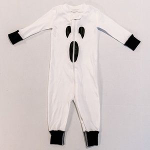 Hanna Andersson Sleeper White Ghost Halloween 18m